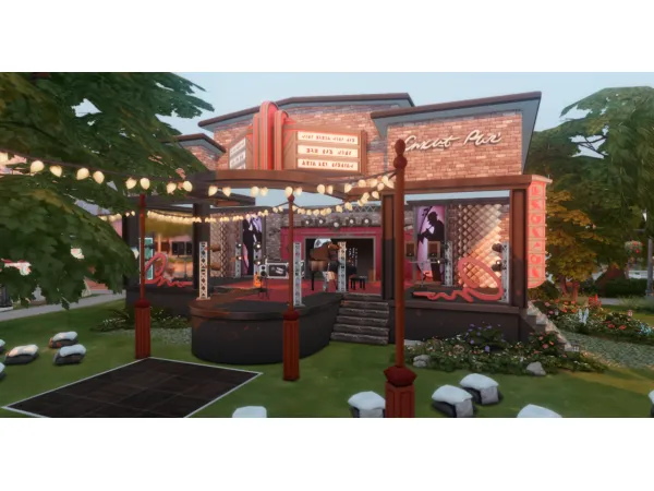 Maxis Match SoundGreen Park - The Sims 4 Custom Content
