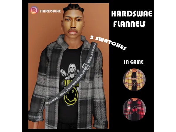 Alpha HARDSWAE WELCOME PACK - The Sims 4 Custom Content