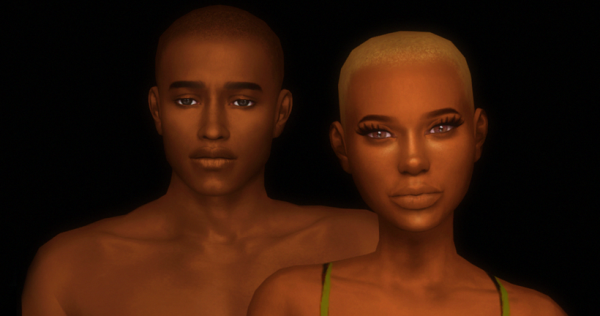 Maxis Match so no head presets land by simsfinds - The Sims 4 Custom Content