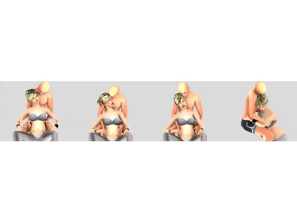 Alpha [Scarlett Bulckowisk] New Baby Posepack - The Sims 4 Custom Content