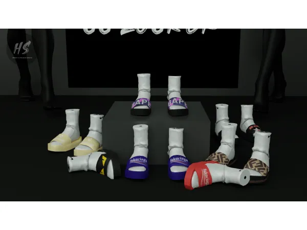 Alpha HARDSWAE Designer Slides by simsfinds - The Sims 4 Custom Content