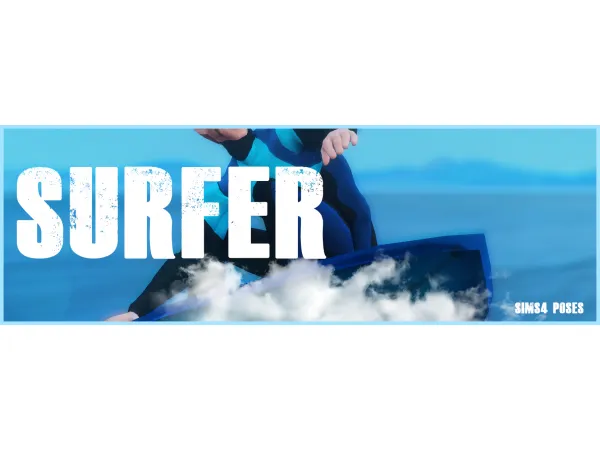 Mix SURFER by Pasos Grandes - The Sims 4 Custom Content