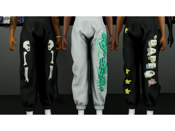 Alpha HARDSWAE MICAH SWEATS SET by simsfinds - The Sims 4 Custom Content