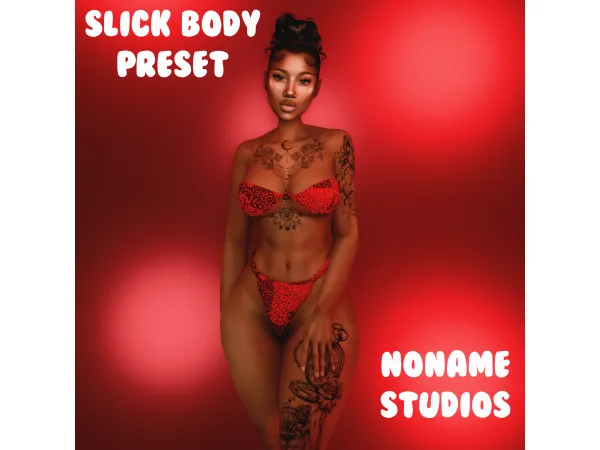Mix Slick Body Preset - The Sims 4 Custom Content