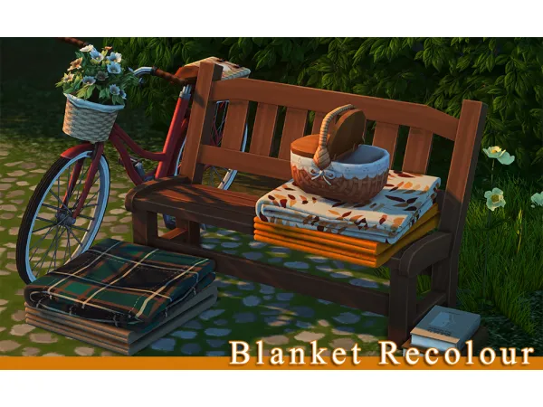 Maxis Match recolours of the folded blanket by daniparadise - The Sims 4 Custom Content