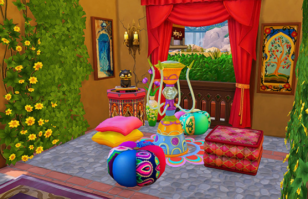 Maxis Match Oarams Food Market by simsfinds - The Sims 4 Custom Content