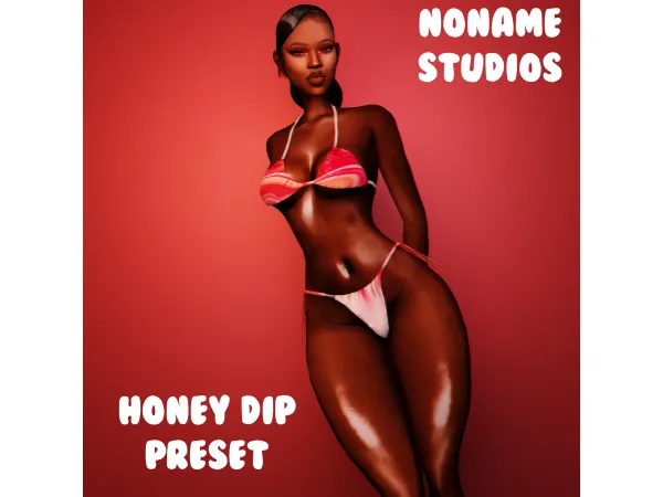 Mix Honey Dip Body Preset by simsfinds - The Sims 4 Custom Content