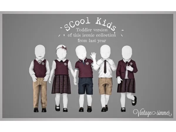 Alpha sCool Collection - The Sims 4 Custom Content