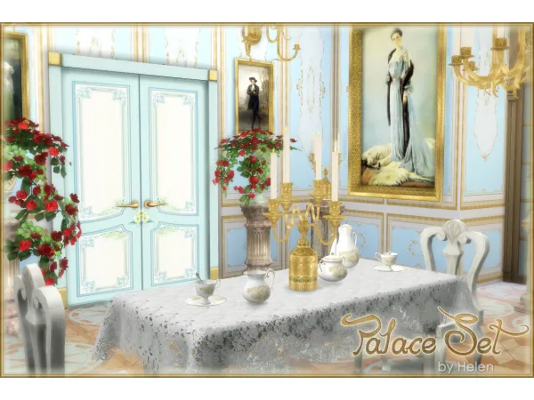 Mix Palace Set - The Sims 4 Custom Content