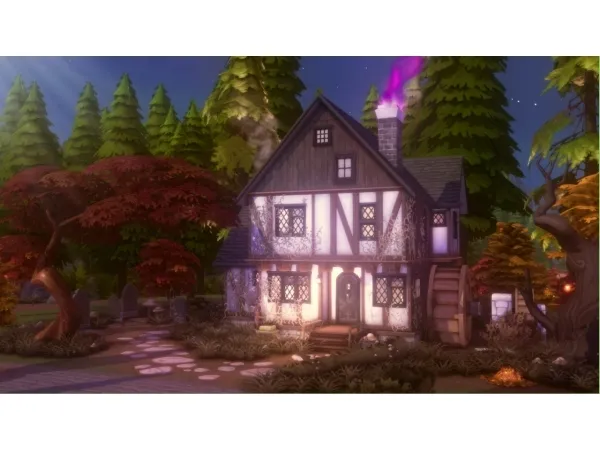 Maxis Match The Sanderson Sisters Cottage Hocus Pocus No - The Sims 4 Custom Content