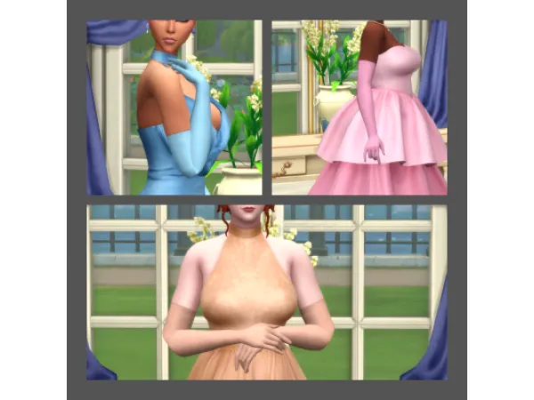 Maxis Match long gloves - The Sims 4 Custom Content