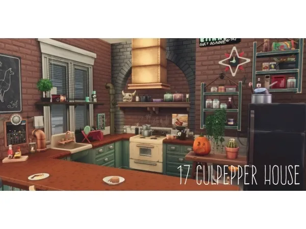 Maxis Match 17 CULPEPPER HOUSE - The Sims 4 Custom Content