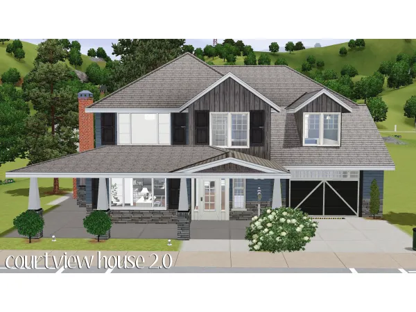 Courtview House 20 by virgosim - The Sims 3 Custom Content
