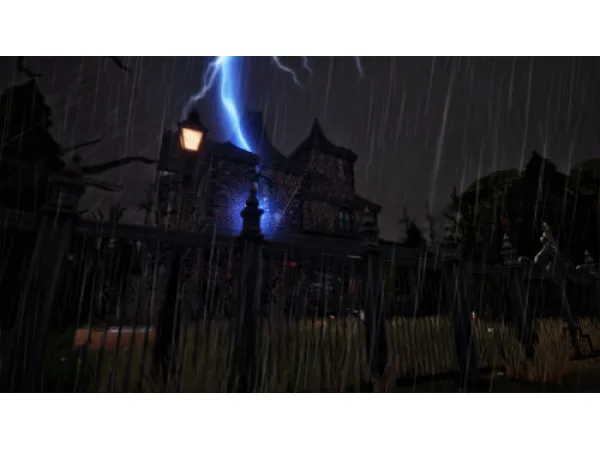 Maxis Match Haunted House - The Sims 4 Custom Content