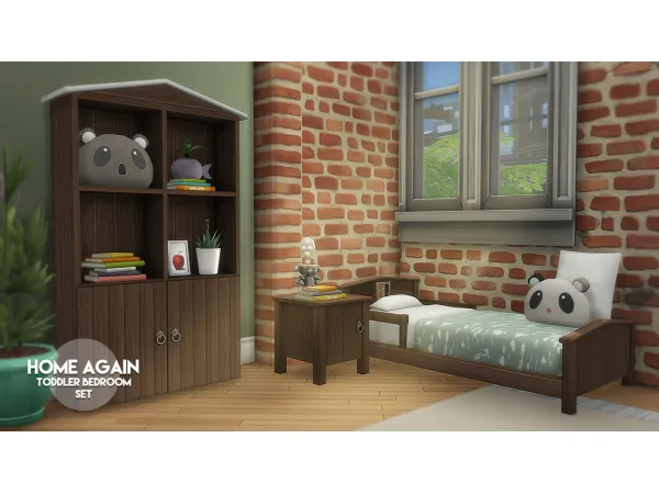 Maxis Match Home Again by simsfinds - The Sims 4 Custom Content
