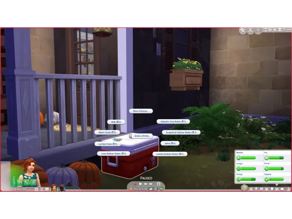 Maxis Match More Drinks from Cooler by TheTreacherousFox - The Sims 4 Custom Content