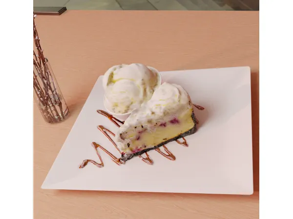 Alpha White Raspberry Cheesecake by simsfinds - The Sims 4 Custom Content