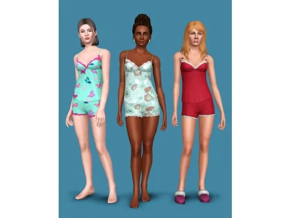 Store SimSilk Lingerie for teens - The Sims 3 Custom Content