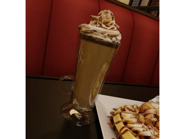 Alpha Nutella Latte by Afrosimtric Sims - The Sims 4 Custom Content