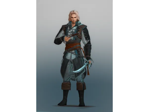 Alpha Edward Kenway - The Sims 4 Custom Content