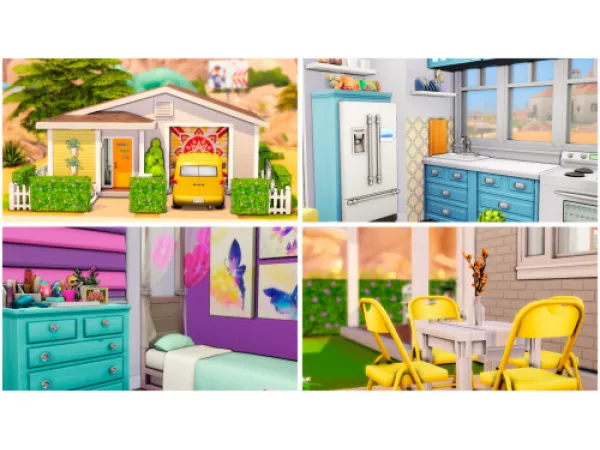 Maxis Match Tiny House - The Sims 4 Custom Content