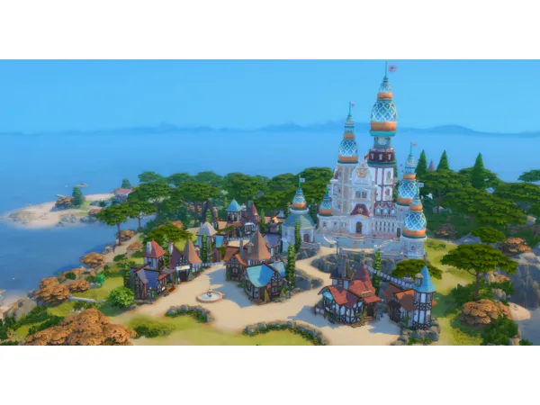 Maxis Match The Kingdom Of Tangled Rapunzel In No - The Sims 4 Custom Content