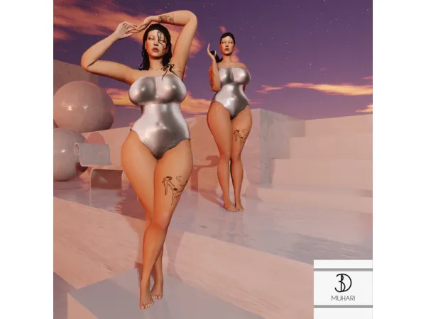Alpha Schiaparelli Cardi B Body - The Sims 4 Custom Content