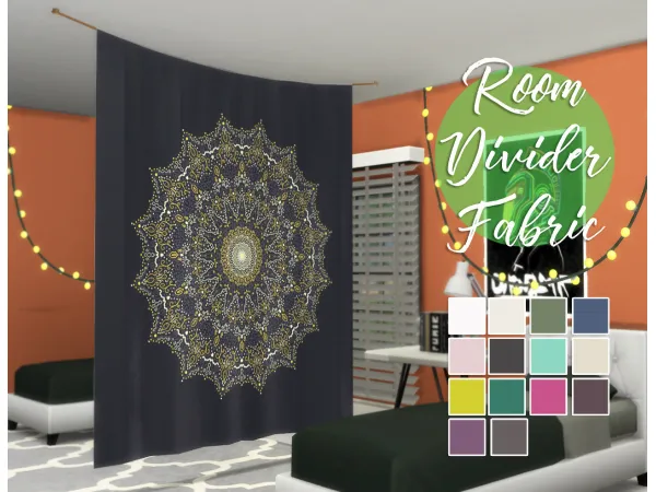 Maxis Match Room Divider Fabric - The Sims 4 Custom Content