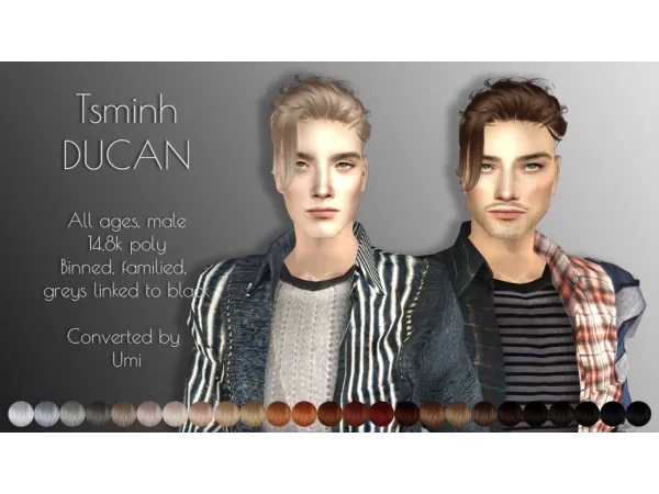 Tsminh Ducan - The Sims 2 Custom Content