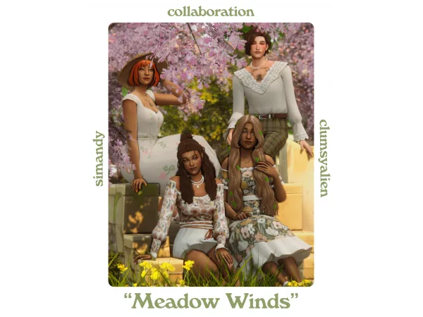 Maxis Match Meadow Winds by SIMANDY x CLUMSYALIEN by Simandy - The Sims 4 Custom Content