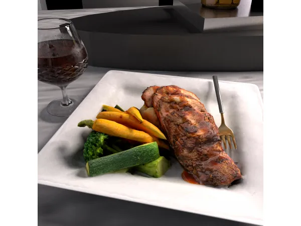 Alpha New York Strip Steak by Afrosimtric Sims - The Sims 4 Custom Content