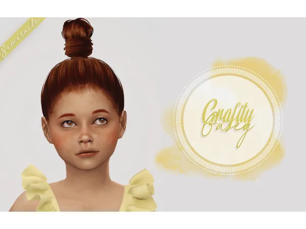 Alpha grafity Gasey Kids Version - The Sims 4 Custom Content