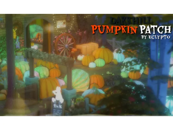 Maxis Match Darkhill Pumpkin Patch by Eclypto by Eclypt0Sims - The Sims 4 Custom Content