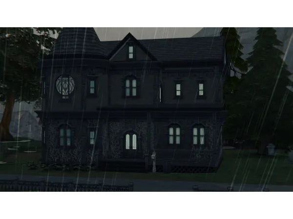 Maxis Match Supernatural Mansion - The Sims 4 Custom Content