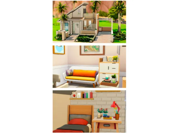 Maxis Match Casa Microscópica - The Sims 4 Custom Content