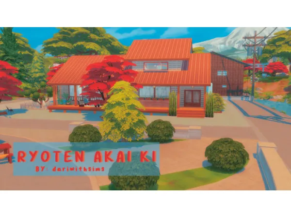 Maxis Match Restaurant KaoreBar Rʏᴏᴛᴇɴ Aᴋᴀɪ ᴋɪ - The Sims 4 Custom Content