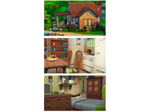 Maxis Match Mini FazendaFarm by VCSimms - The Sims 4 Custom Content