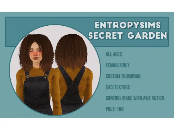 Entropysims Secret Garden - The Sims 3 Custom Content
