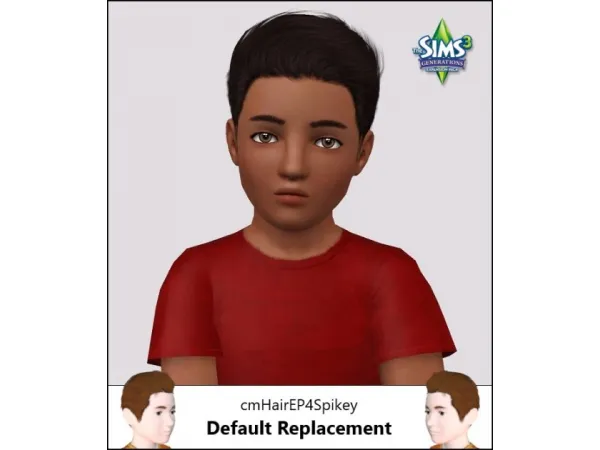MJ_cmHairEP4Spikey14k by Mary Jane - The Sims 3 Custom Content