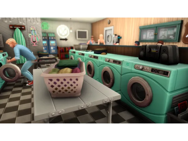 Maxis Match The Wash House by thefoxandhersimblr - The Sims 4 Custom Content