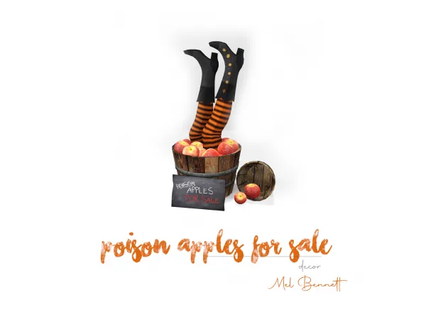 Maxis Match Poison Apples for Sale by melbennett - The Sims 4 Custom Content
