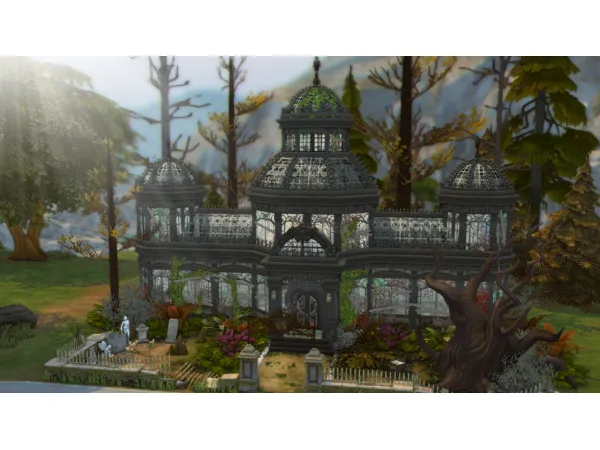 Maxis Match Nightshade Nursery The Poison Garden No - The Sims 4 Custom Content