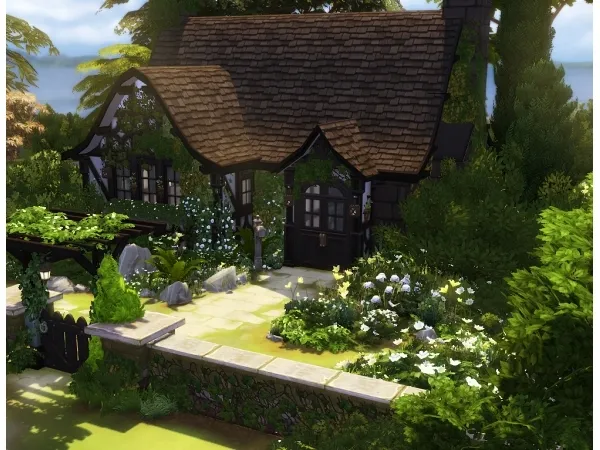 Maxis Match JADES WITCHY COTTAGE - The Sims 4 Custom Content
