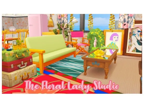 The Floral Lady Studio Apartment by thevoodoosim