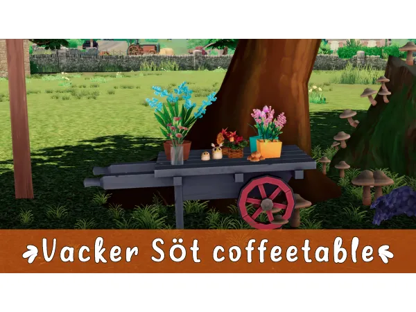 Maxis Match Vacker Söt coffeetable by xSavannahx987 - The Sims 4 Custom Content