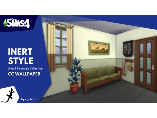 Maxis Match Inert States Sims 1 Nostalgia Collection by cgLizard by cgLizard - The Sims 4 Custom Content