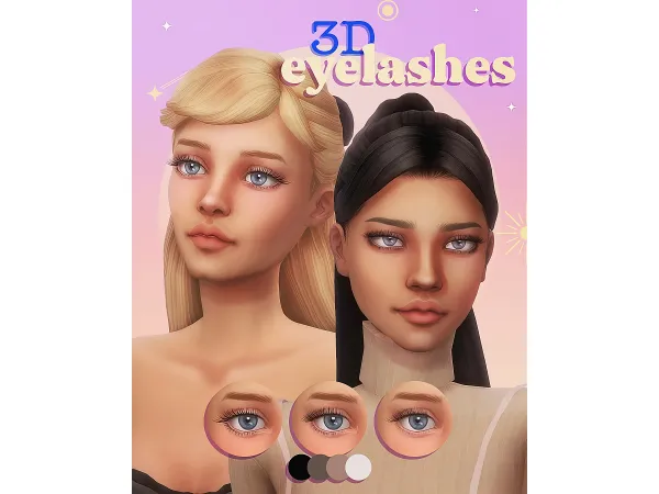 3D eyelashes ☆*:｡Part 1 by Miiko