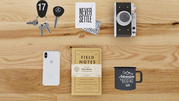 Alpha Field Notes Notebook Coffee by simsfinds - The Sims 4 Custom Content