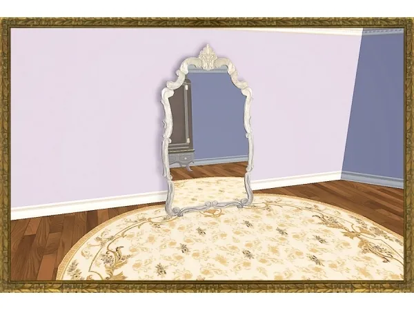 SiP Bedroom 7 Mirror in Alfred Askew Metal colours - The Sims 2 Custom Content