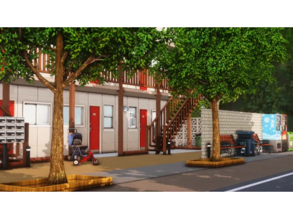 Birch Tree Apartments - The Sims 3 Custom Content